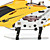  3.5 kanaal i-helikopter met gyro bestuurd door iPhone, iTouch en iPhone (verschillende kleuren)