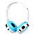  3.5mm stereo mj-808mv mode over-ear mp3/mp4 hoofdtelefoon met microfoon