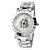  Women's Alloy Analog Quartz Wrist Watch with Czekh Diamond (Silver)