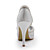  Top-Qualität Satin oberen High Heels Peep-Toes mit Pailletten Hochzeit Braut shoes.more Farben erhältlich (0984-r-005)