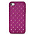  Mesh Style Protective Case with Diamond for iPhone 4 and 4S (Assorted Colors)