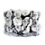  Fashion Shoulder Bag/Tote In Genuine Rabbit Fur (More Colors)
