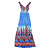  chiffon maxi jurk met v-neck/straps (meer kleuren)