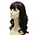  Capless Long Light Brown Wave 100% Human Hair Wig