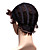  capless peruca de cabelo curto humano de 100%