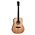  Ella 41 "solid citka granlokk solid mahogni side & tilbake treverk bindende mester akustisk gitar