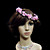  Pink Flowers Flower Girl Garland/Headpiece