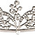  nydelig legering med tsjekkisk rhinestones bryllup brude tiara