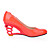  Patent Leather Cutout Wedge Heel Pumps (More Colors)