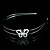  Gorgeous Rhinestone Butterfly Bridal Headband/Headpiece