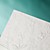  White Embossed Spring Flowers Wedding Invitation (Set of 50)
