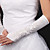  des gants de mariée en satin avec appliques / perles / broderie (plus de couleurs)