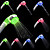  A Grade ABS Chrome Finish LED Hanldheld Shower head