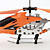  en alliage de 3,5 canal hélicoptère rc avec l'émetteur (orange)
