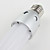  e27 blanc de 60 dirigée par u la lumière (45mm, 6w, 85-265v)