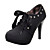 Leatherette Stiletto Party/Evening Ankle Boots With Rivets (More Colors)