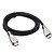  High-Speed ​​vergoldete HDMI mm abgeschirmtes Anschlusskabel mit Zn runden Spleiß (1,5 m)