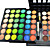  blændende fulde 96 farver multi-funktion shading pulver øjenskygge makeup palette
