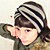 Black and Grey Stripe Criss Cross Head Wrap