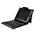  estuche protector forrado en piel delgada para el iPad con teclado incorporado (bluetooth)