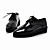 Leatherette Closed Toe Platforms With Laces (More Colors)