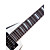  V-Form Heavy Metal E-Gitarre mit Zubehör in weiß / schwarz