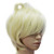  Capless Short High Quality Synthetic Blonde Straight Hair Wig