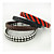  pu y brazalete de acero inoxidable, caprichoso