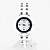  Women's Alloy Analog Quartz Bracelet Watch gz0006023 (Silver)