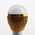  E27 3W 270-300LM 3000K Warm White Light LED Ball Bulb (220V)