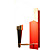  1 - Light Wall Light in Red Accent