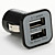  in de auto dubbele usb lader voor iPads, iPhones en Samsung P1000 (3.1a)