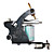  3 Cast Iron Tattoo Machine Gun Kits with Top Quality LCD Power Supply