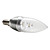 E14 3W 150-180LM 3000-3500K Warm White Light LED Candle Bulb (220-240V)