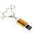  8gb doces estilo mini USB flash drive (cores sortidas)