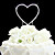  hart strass schijnt cake topper