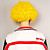  hairpiece fã amarelo