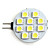  Lampadina LED, luce naturale G4 10-5050 SMD 2-2.5W 100-110LM (12V)