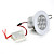  7W 630LM 5500-6500K Natural White Light LED Ceiling Bulb (85-265)