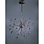 MEADE - Lampadario stile moderno in cristallo con 15 lampadine