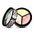  3 farger skinner eyeshadow 9g