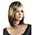  Capless Short Light Blonde Synthetic Hair Wig