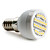  E14 1-1.5W 24x3528 SMD 50-60LM 2800-3200K Warm White Light LED Spot Bulb (230V)