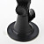  Supporto regolabile da auto per iPhone 4 e 4S - Nero