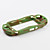  camoufler étui en silicone de style pour ps vita (vert)