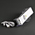 usb led azul base de enfriamiento transparente para wii (blanco)
