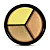  3 farger skinner eyeshadow 9g