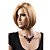  Capless Short High Quality Synthetic Natural Looking Blonde Straight Wig