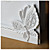  butterfly wedding guest book a tema in resina bianca