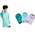  uomini casual in cotone a maniche lunghe t-shirt